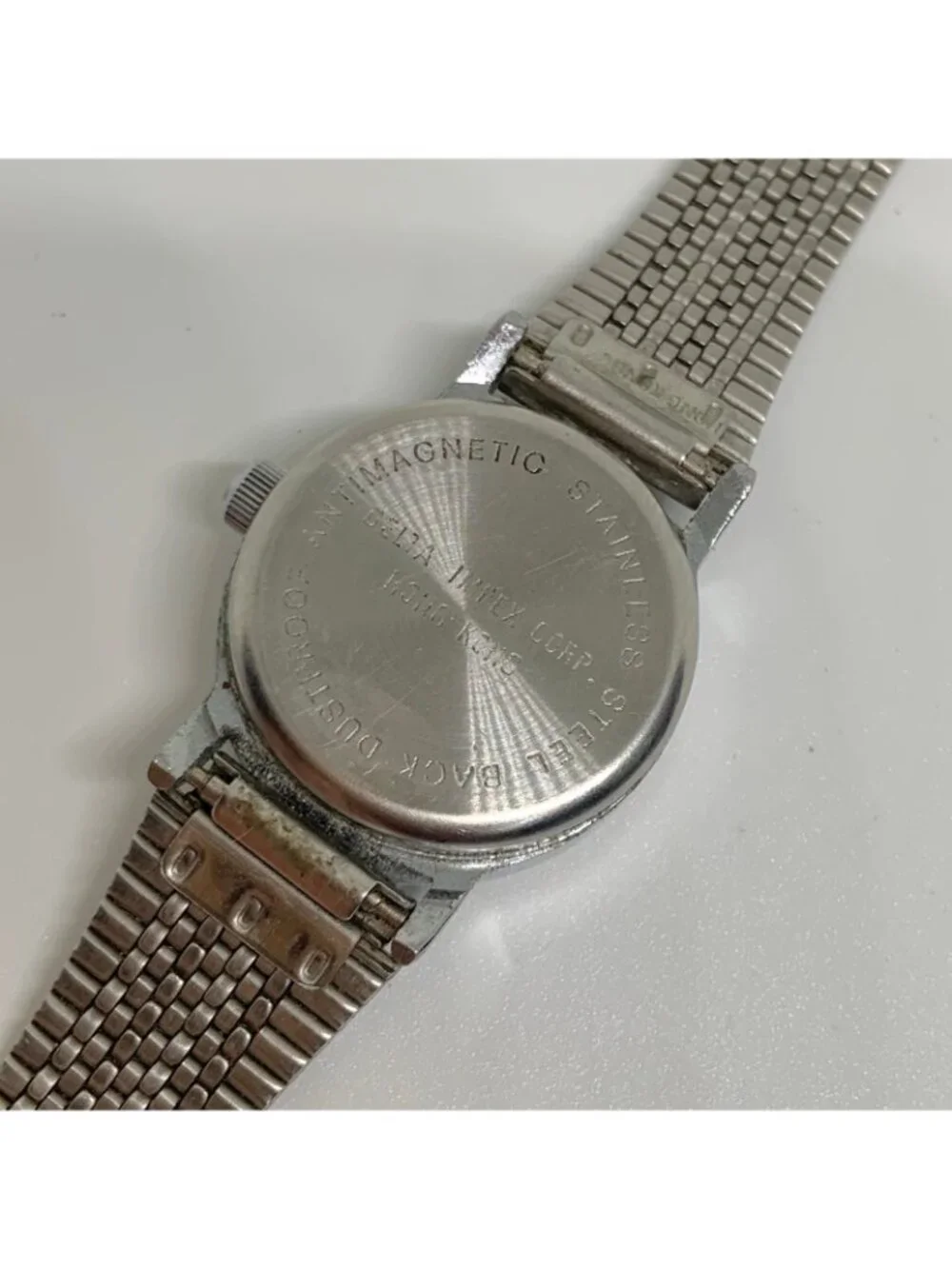 Vintage Impex mechanical wind up women’s watch 23mm japan silver tone works